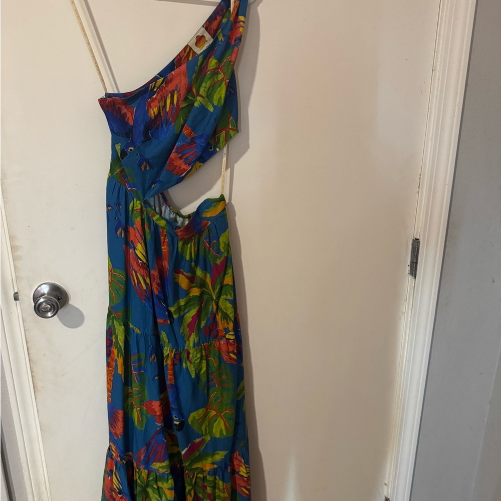 FARM Rio Sunny Day One Shoulder Dress